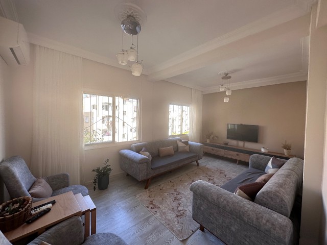 RENOVATED OPPORTUNITY FLAT ON THE CORNER IN NICOSIA METEHAN SOCIAL RESIDENCES