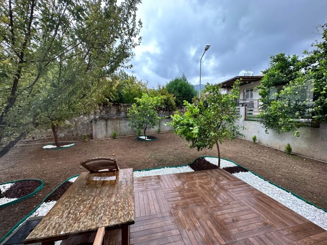 3+1 DUPLEX FLAT WITH GARDEN AND SHARED POOL IN GIRNE / ALSANCAK AREA