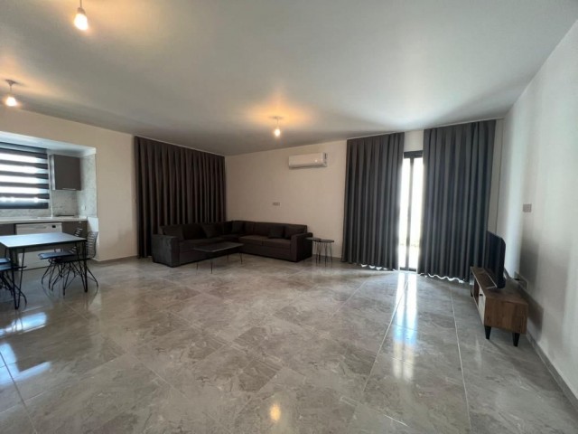 Fully Furnished New Ground Floor Flat for Rent in Gönyeli Area