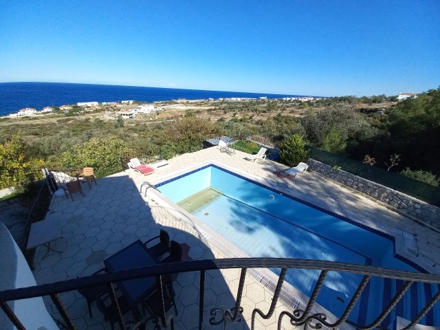 4+1 fully furnished villa for rent in Esentepe, Girne