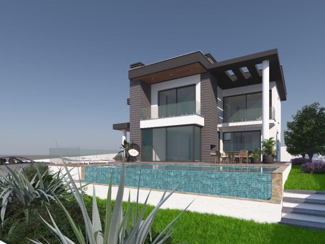 ZERO 4+1 VILLAS FOR SALE IN KYRENIA ZEYTINLIK REGION