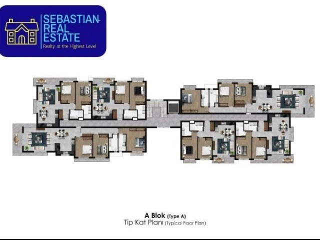 2+1 در مرکز گیرنه با شروع قیمت از 125000 پوند