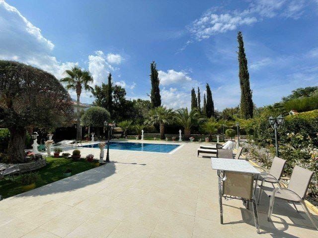 Private 4+1 pool villa with magnificent view for sale in Ozankoy