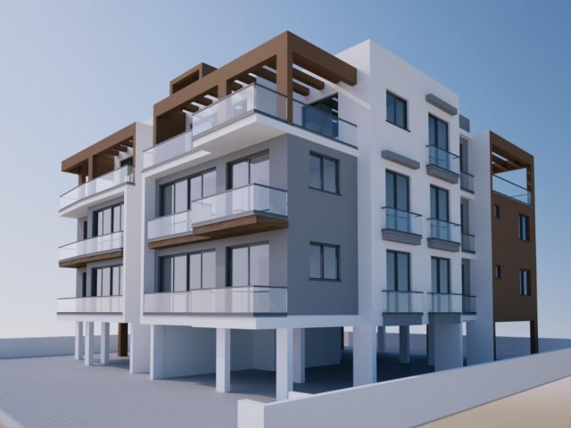 2+1 Wohnung zum Verkauf in Nikosia Gonyeli, neues Projekt