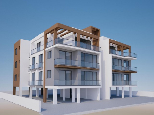 2+1 Wohnung zum Verkauf in Nikosia Gonyeli, neues Projekt