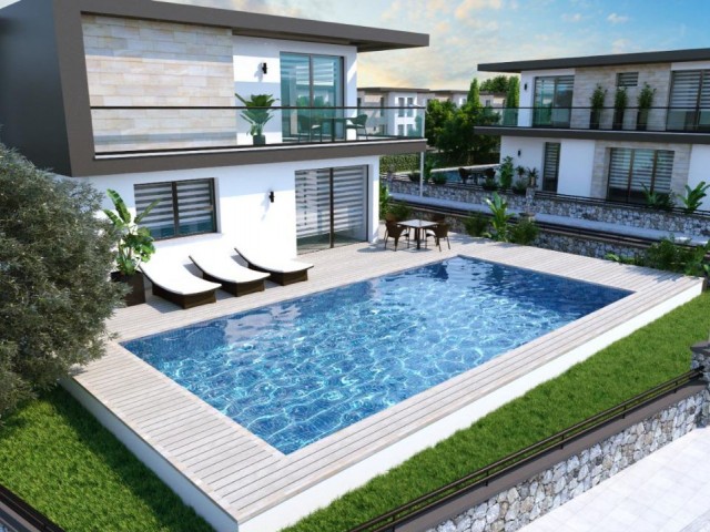 4+1 VILLA MIT PRIVATEM POOL IN KYRENIA OZANKOY GEBIET