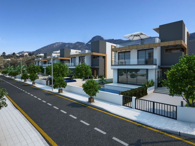 4+1 VILLA FOR SALE IN KYRENIA ÇATALKOY REGION