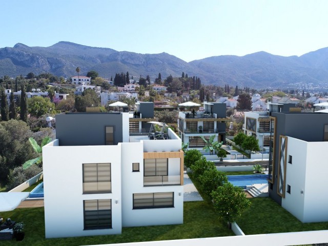 4+1 VILLA FOR SALE IN KYRENIA ÇATALKOY REGION