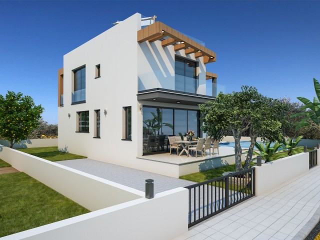 4+1 VILLA FOR SALE IN KYRENIA ÇATALKOY REGION