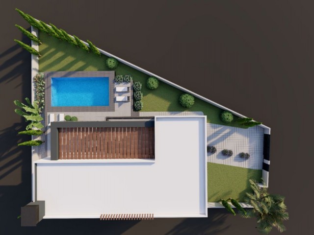 3+1 VILLA ZUM VERKAUF IN GIRNE KARAOGLANOĞULU