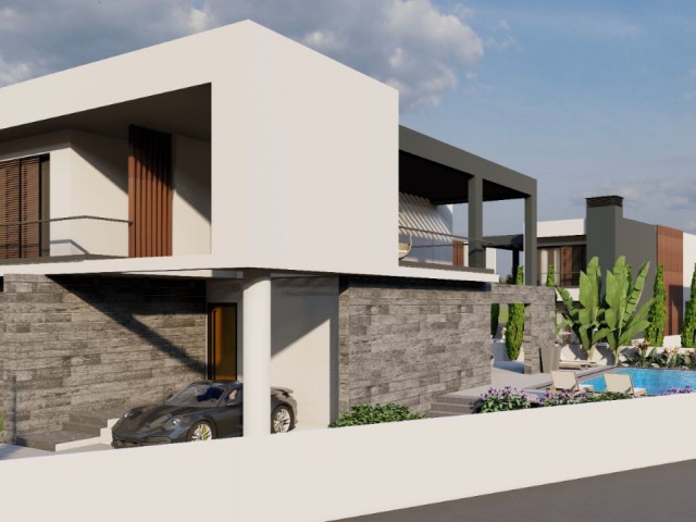 3+1 VILLA FOR SALE IN GIRNE KARAOGLANOĞULU AREA