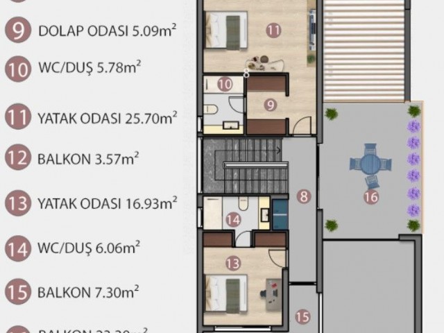 3+1 VILLA ZUM VERKAUF IN GIRNE KARAOGLANOĞULU