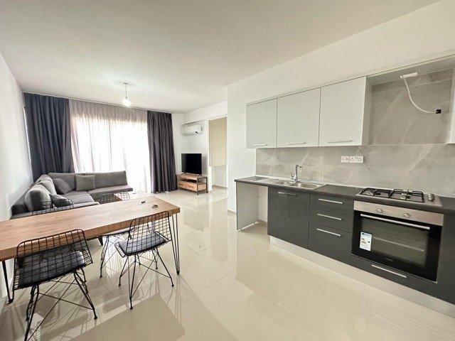 Fully furnished new 3+1 flat for sale in the center of Kyrenia