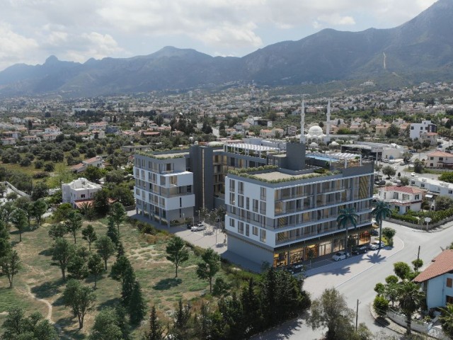 2+1 FLATS FOR SALE IN KYRENIA CENTER WITH PERFECT SEA AND MOUNTAIN VIEWS