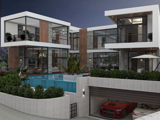 LUXURY 5+1 VILLA FOR SALE IN GIRNE ALSANCAK AREA