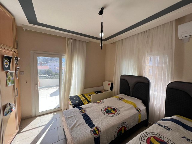 3+1 FULLY FURNISHED TURKISH KOÇANLI PENTHOUSE FOR SALE IN KYRENIA CENTER