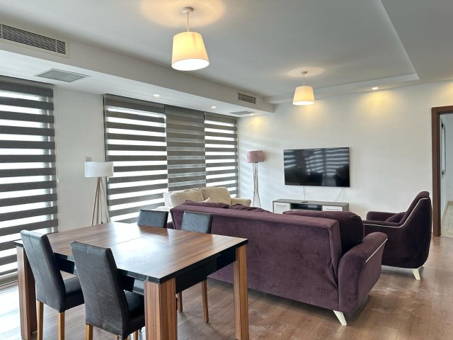 Luxury furnished 3+1 penthouse within a complex in the center of Kyrenia