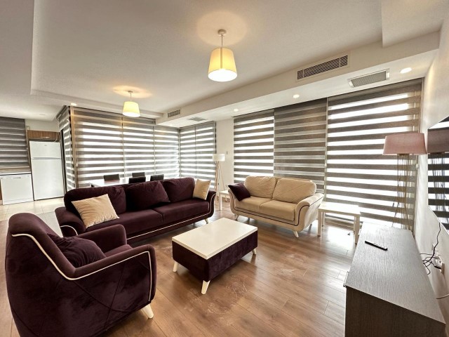 Luxury furnished 3+1 penthouse within a complex in the center of Kyrenia