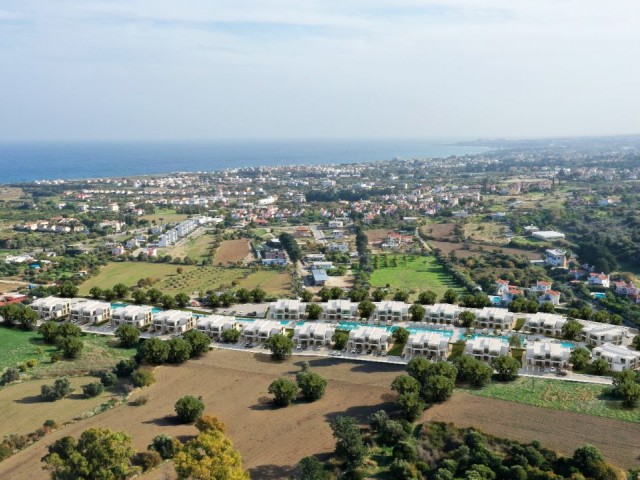 1+1 flats for sale in Lapta area, one of the most beautiful places in Kyrenia