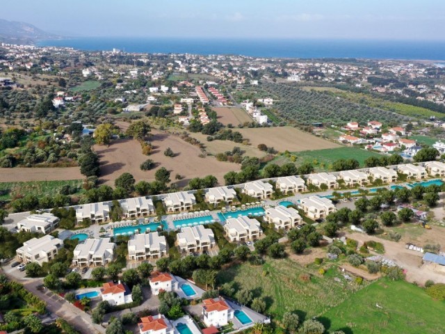 1+1 flats for sale in Lapta area, one of the most beautiful places in Kyrenia