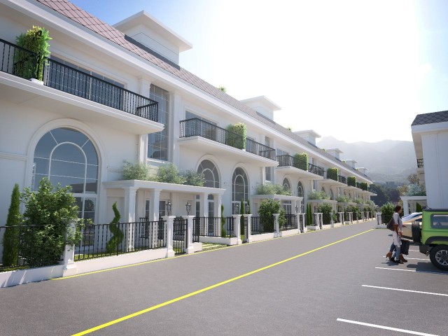 2+1 FLATS WITH GARDEN FOR SALE IN GIRNE KARAOĞLANOĞLU AREA