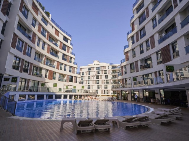 LUXURY FURNISHED 3+1 TRIPLEX IN THE SITE IN KYRENIA CENTER