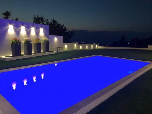 5+1 LUXURY VILLA FOR SALE IN GIRNE ÇATALKÖY AREA