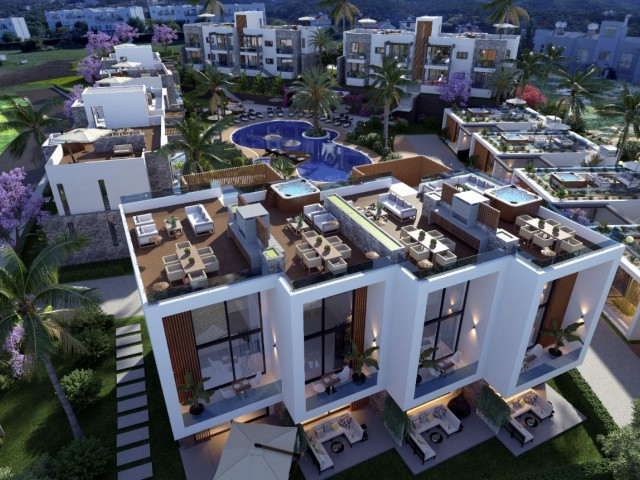 1+1 PENTHOUSE ZUM VERKAUF IN GIRNE ESENTEPE