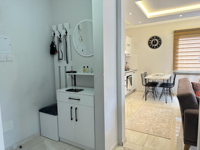 1+1 FLAT FOR SALE IN KYRENIA CENTER WITH MOUNTAIN SEA VIEW