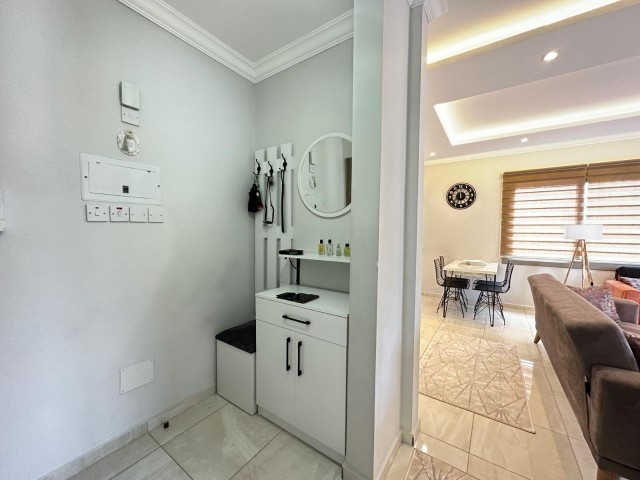 1+1 FLAT FOR SALE IN KYRENIA CENTER WITH MOUNTAIN SEA VIEW