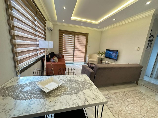 1+1 FLAT FOR SALE IN KYRENIA CENTER WITH MOUNTAIN SEA VIEW