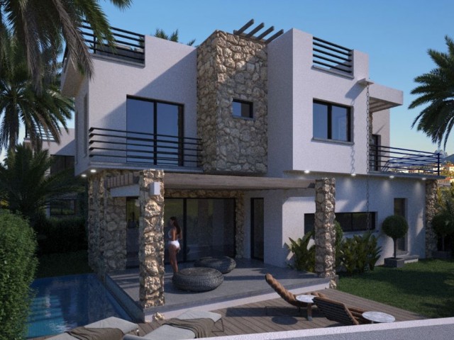 3+1 VILLA FOR SALE IN KYRENIA LAPTA AREA