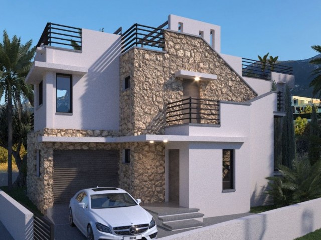 3+1 VILLA ZUM VERKAUF IN KYRENIA LAPTA