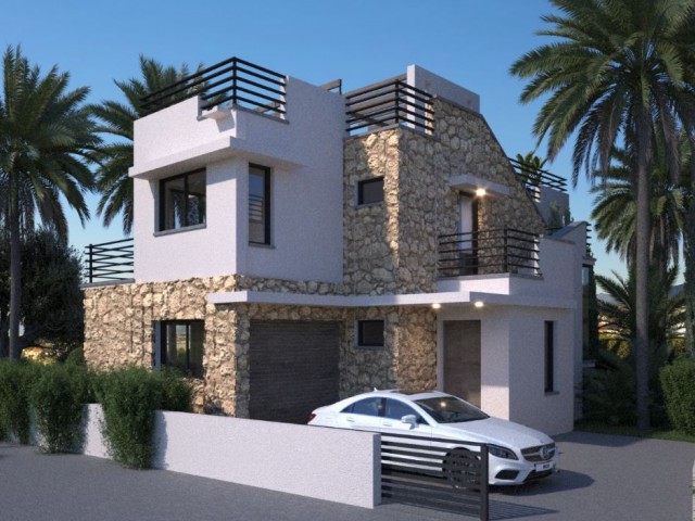 3+1 VILLA ZUM VERKAUF IN KYRENIA LAPTA