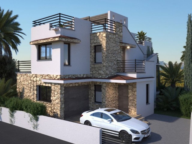 3+1 VILLA ZUM VERKAUF IN KYRENIA LAPTA