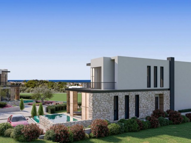 4+1 VILLA FOR SALE WITH A UNIQUE VIEW IN GIRNE OZANKÖY REGION