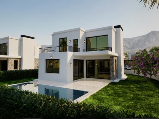 3+1 LUXURY VILLA FOR SALE IN KYRENIA EDREMIT AREA