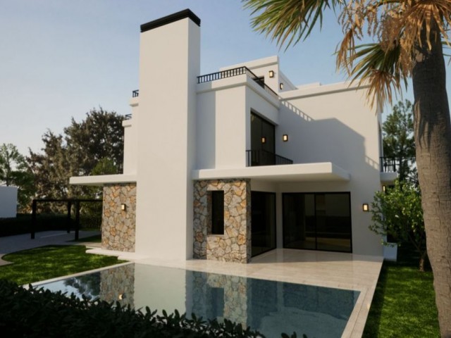 3+1 LUXURY VILLA FOR SALE IN KYRENIA EDREMIT AREA