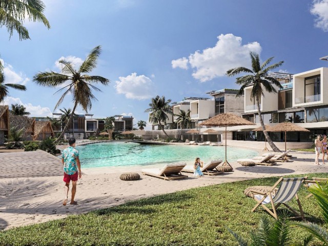 VILLEN ZUM VERKAUF IN DER REGION FAMAGUSTA TATLISU MIT FANTASTISCHER AUSSICHT UND EINZIGARTIGEN KOSTENLOSEN THEMEN