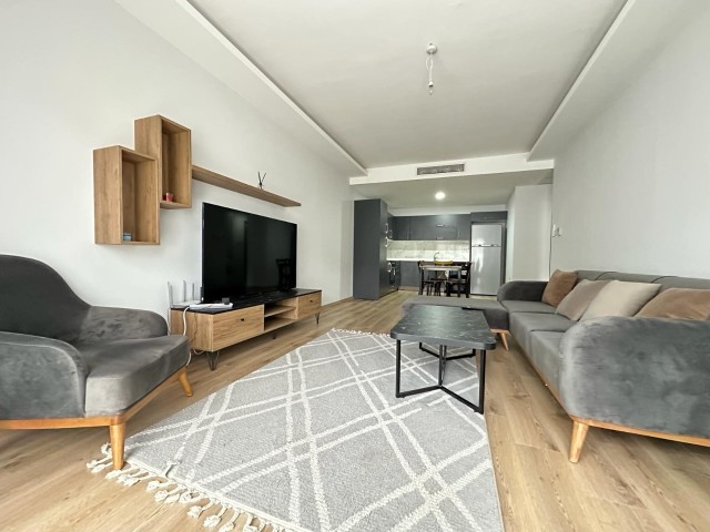 Luxurious, brand new furnished 1+1 flat for rent in Kyrenia center