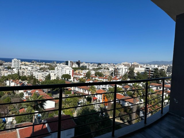 LUXURY FURNISHED 1+1 FLAT FOR RENT IN KYRENIA CENTER WITH STUNNING SEA VIEW