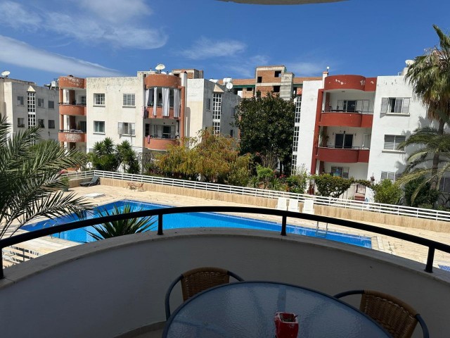 3+1 FLAT FOR RENT IN A SITE WITH POOL IN KYRENIA CENTER