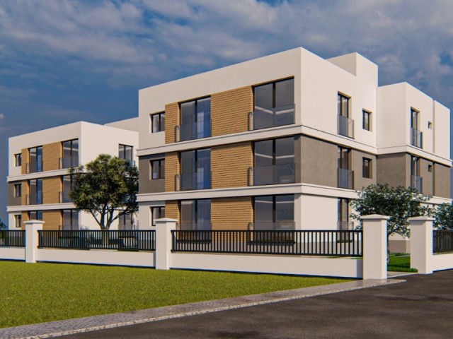 2+1 FLATS FOR SALE IN A SITE WITH POOL IN KYRENIA LAPTA REGION