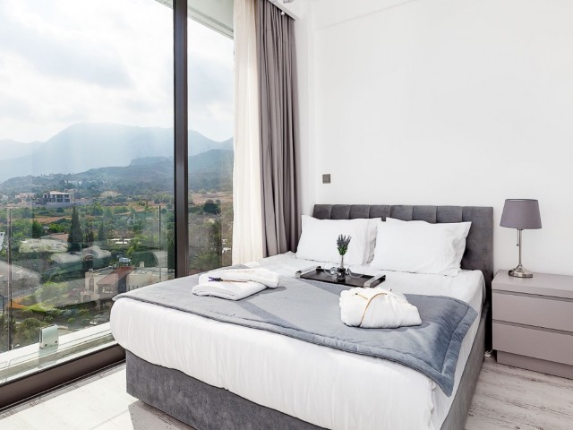 1+1 Modern Luxury Apartment For Sale In Central Kyrenia, Prices Starting From £139,950