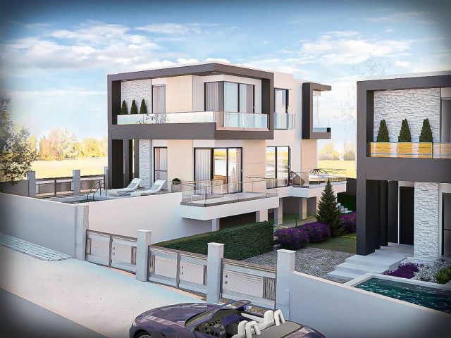 3 BEDROOM VILLA WITH REFRESHING SEA VIEW AND LARGE PRIVATE POOL IN ALSANCAK