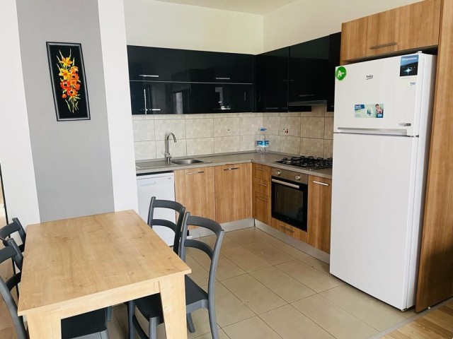 READY TO MOVE IN AND VERY WELL FURNISHED 2+1 FLAT IN GIRNE CENTER