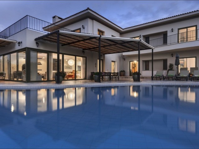  A MONUMENTAL AND VERY GORGEOUS 7 BEDROOM LUXURY VILLA WITH A SPARKLING SWIMMING POOL WHERE EVERY DETAIL WHISPERS ELEGANCE