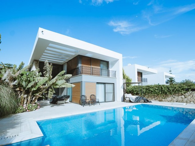 A VERY EXQUISITE 4+1 VILLA WITH EN-SUITE MASTERS BEDROOMS, A PRIVATE POOL IN ALSANCAK-GIRNE