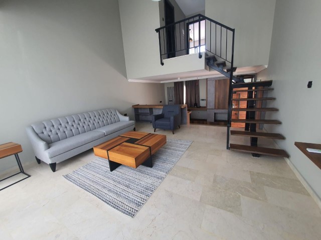 Daily Apartment Loft with Communal Pool for Rent in Kyrenia Karakum