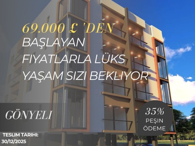 Ideal Evinize 69.000 Sterlin'den Başlayan Fiyatlarla Sahip Olun!